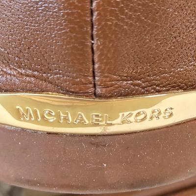 LOT 5A: Michael Kors Loafers Size 6.5 and Matching Hand Bag , Gently Worn