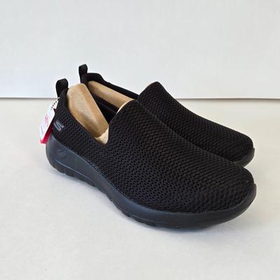 LOT 6A: Skechers Goga Max Size 7, Skechers Sport Size 7.5, & Skechers Heeled Sandals Size 7; All Never Worn