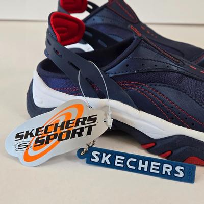 LOT 6A: Skechers Goga Max Size 7, Skechers Sport Size 7.5, & Skechers Heeled Sandals Size 7; All Never Worn