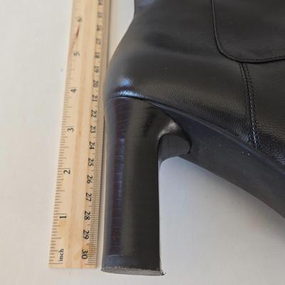 LOT 13A: Gently Worn Nine West Boots Size 7.5, Unknown Brand Slouch Boots Size 7.5, & Predictions Boots Size 7