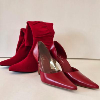 LOT 16B: New Boots Size 6 & Y. E. & S. Formal Shoes Size 7