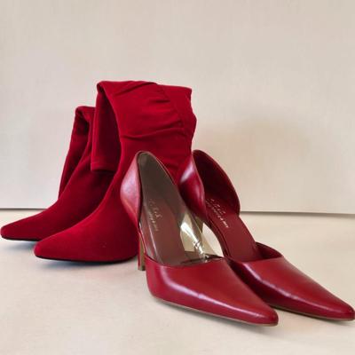 LOT 16B: New Boots Size 6 & Y. E. & S. Formal Shoes Size 7