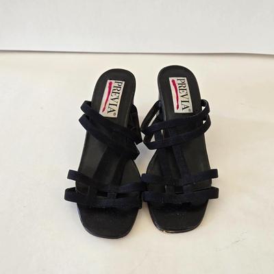 LOT 18B: Slightly Worn Sam & Libby Casual Sandals Size 7 & Previa Sandals Size 7