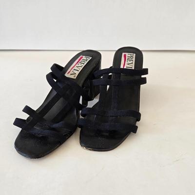 LOT 18B: Slightly Worn Sam & Libby Casual Sandals Size 7 & Previa Sandals Size 7