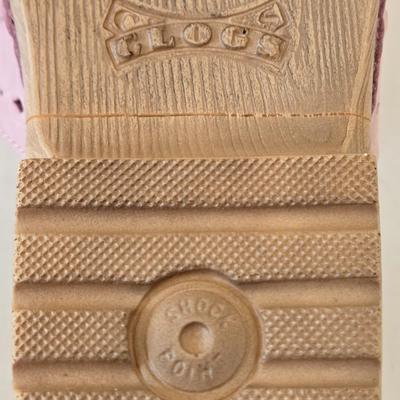 LOT 20B: New Hype Dress Sandals Size 7.5 & White Mt. Clogs Size 8