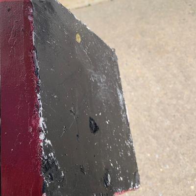 LOT 22 B: Plaster Christmas Solider Yard Decor