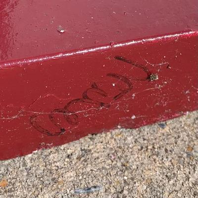 LOT 22 B: Plaster Christmas Solider Yard Decor