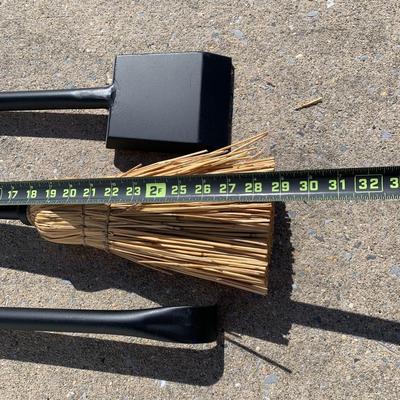 LOT 26 L: Disney Mickey Mouse Metal Fireplace Tools #23812; Brush, Poker, & Shovel
