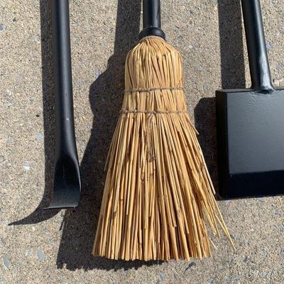 LOT 26 L: Disney Mickey Mouse Metal Fireplace Tools #23812; Brush, Poker, & Shovel