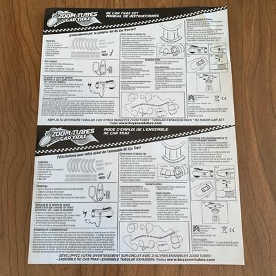 LOT 28 B: 3 NIP Zoom Tubes Car Trax RC Car Trax Set