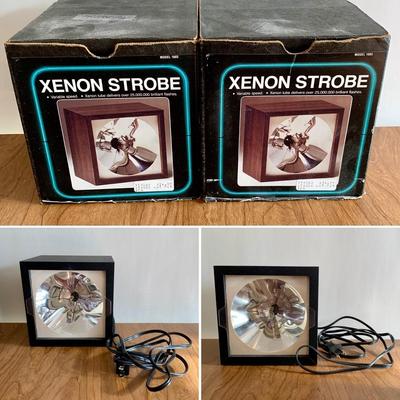 LOT 30 A: 2 Xenon Strobe Lights #1005