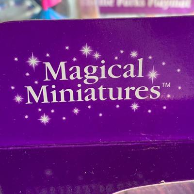 LOT 34 A: NIP Disney's Magical Miniatures Magic Kingdom Peter Pan's Flight & Dumbo The Flying Elephant Playsets w/ Disney...