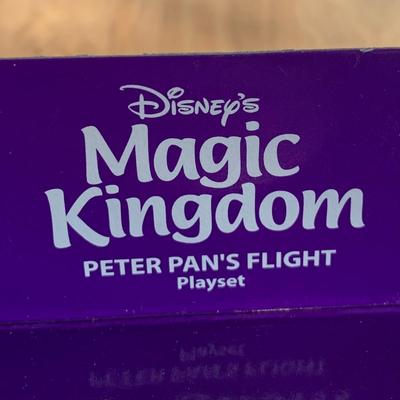 LOT 34 A: NIP Disney's Magical Miniatures Magic Kingdom Peter Pan's Flight & Dumbo The Flying Elephant Playsets w/ Disney...