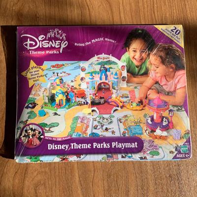 LOT 34 A: NIP Disney's Magical Miniatures Magic Kingdom Peter Pan's Flight & Dumbo The Flying Elephant Playsets w/ Disney...