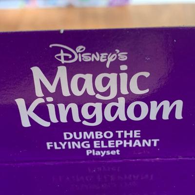 LOT 34 A: NIP Disney's Magical Miniatures Magic Kingdom Peter Pan's Flight & Dumbo The Flying Elephant Playsets w/ Disney...
