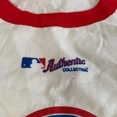 LOT 35 A: MLB Philadelphia Phillies Collection; Towels, Shirts, Stickers, & Magnet