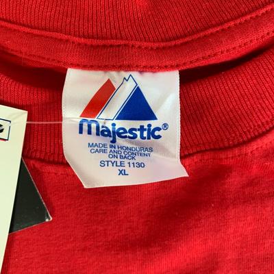 LOT 35 A: MLB Philadelphia Phillies Collection; Towels, Shirts, Stickers, & Magnet