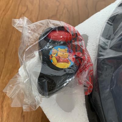 LOT 36 A: NIP Disney's Winnie The Pooh; Pooh & Friends Animated Musical Wall Clock w/ Remote Controller