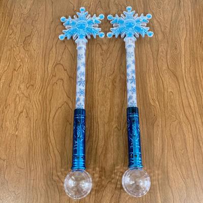 LOT 37 A: Battery Operated Light Up Wand & Lightsaber Collection