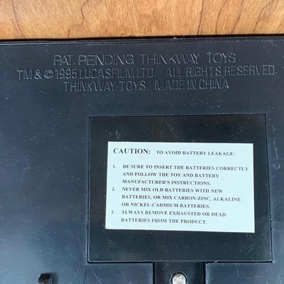 LOT 38 A: 1995 Thinkway Toys Star Wars Coin Bank & DK Readers Star Wars Galactic Crisis! by Ryder Windham