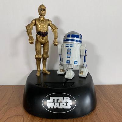 LOT 38 A: 1995 Thinkway Toys Star Wars Coin Bank & DK Readers Star Wars Galactic Crisis! by Ryder Windham