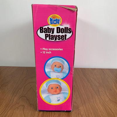 LOT 39 A: NIP Playmobil City Life School Bus, Excite Kids Stuff Pirate Playset, & Baby Dolls Playset