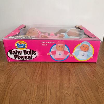 LOT 39 A: NIP Playmobil City Life School Bus, Excite Kids Stuff Pirate Playset, & Baby Dolls Playset