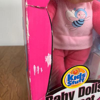 LOT 39 A: NIP Playmobil City Life School Bus, Excite Kids Stuff Pirate Playset, & Baby Dolls Playset