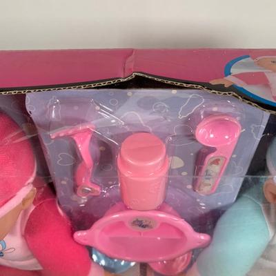 LOT 39 A: NIP Playmobil City Life School Bus, Excite Kids Stuff Pirate Playset, & Baby Dolls Playset