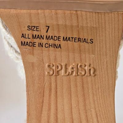 LOT 42B: New Rampage Wedges Size 7, Splash Wedges Size 7, Report Wedges Size 7, & New York Transit Wedges Size 7.5