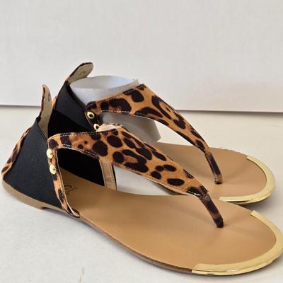 LOT 43B: l.e.i. Dress Sandals Size 7.5, X2B Sandals Size 7, & Rouge Helium Flat Sandals Size 7