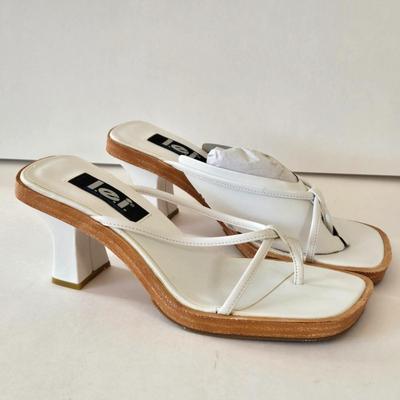 LOT 43B: l.e.i. Dress Sandals Size 7.5, X2B Sandals Size 7, & Rouge Helium Flat Sandals Size 7