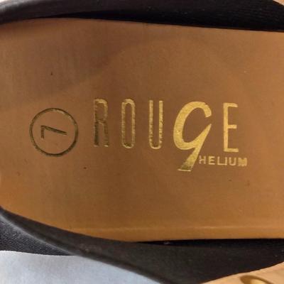 LOT 43B: l.e.i. Dress Sandals Size 7.5, X2B Sandals Size 7, & Rouge Helium Flat Sandals Size 7