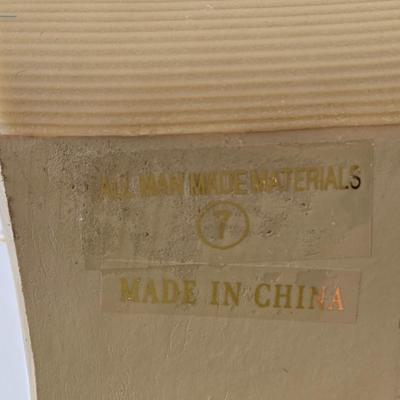 LOT 43B: l.e.i. Dress Sandals Size 7.5, X2B Sandals Size 7, & Rouge Helium Flat Sandals Size 7