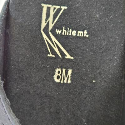 LOT 44B: New White Mt. Clogs Size 8, New Mossimo Supply Co. Flats Size 7.5, & Gently Worn Unisa Sandals Size 7