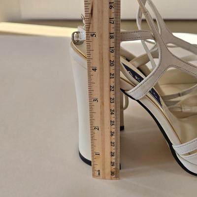 LOT 45B: Three Pair Gently Worn Bakers Dress Sandals Size 6.5