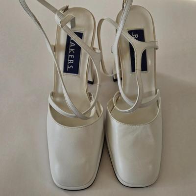 LOT 45B: Three Pair Gently Worn Bakers Dress Sandals Size 6.5