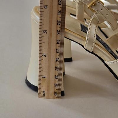 LOT 45B: Three Pair Gently Worn Bakers Dress Sandals Size 6.5