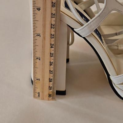 LOT 45B: Three Pair Gently Worn Bakers Dress Sandals Size 6.5