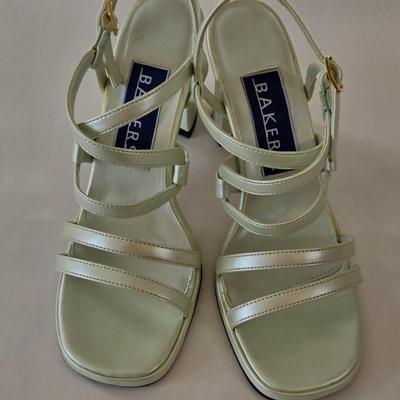 LOT 45B: Three Pair Gently Worn Bakers Dress Sandals Size 6.5