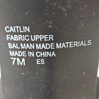 LOT 48: Gently Worn Poppies Boots Size 7.5, Easy Spirit Sandals size 7.5, Glamorous Pumps Size 7, & Prima Dress Sandals Size 7