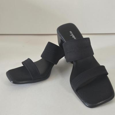 LOT 48: Gently Worn Poppies Boots Size 7.5, Easy Spirit Sandals size 7.5, Glamorous Pumps Size 7, & Prima Dress Sandals Size 7