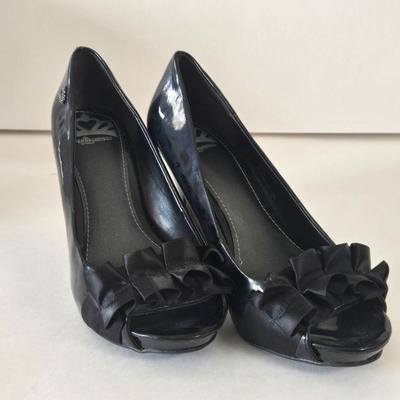 LOT 48: Gently Worn Poppies Boots Size 7.5, Easy Spirit Sandals size 7.5, Glamorous Pumps Size 7, & Prima Dress Sandals Size 7