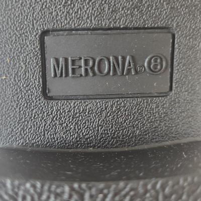 LOT 50B: Gently Worn Merona Snow Boots Size 8 & New Merona Snow Boots Size 8