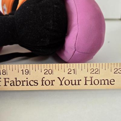 LOT 52A: Minnie Mouse x 2 Jumbo Stuffed Toys