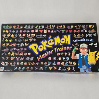 LOT 53B: Vintage Hasbro Pokemon Master Trainer Game