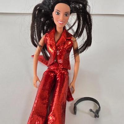 LOT 55B: Variety of Barbies, Ken, 2 Galooob Spice Girls, Britney Spears, and Elvis Dolls