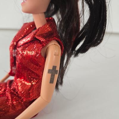 LOT 55B: Variety of Barbies, Ken, 2 Galooob Spice Girls, Britney Spears, and Elvis Dolls