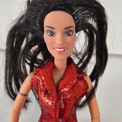 LOT 55B: Variety of Barbies, Ken, 2 Galooob Spice Girls, Britney Spears, and Elvis Dolls