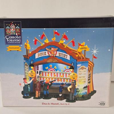 LOT 57B: New in Box Lemax Duck Hunt Carnival Booth